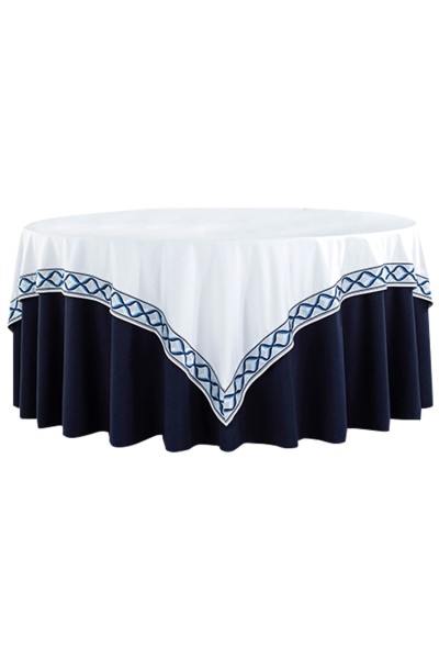 Online ordering round table cover fashion design high-end wedding banquet tablecloth tablecloth specialty store 120CM, 140CM, 150CM, 160CM, 180CM, 200CM, 220CM, SKTBC053 front view